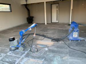 Grinding Concrete Sub-Floor